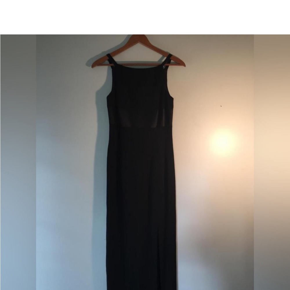 Dave & Johnny Black Maxi Dress